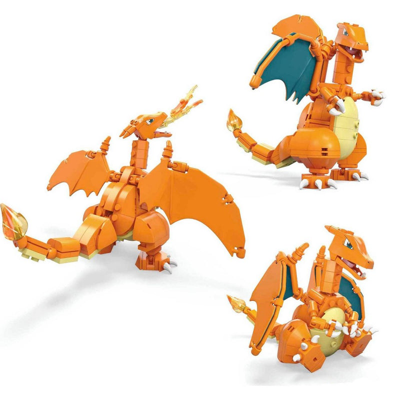 Mega Pokemon Charizard Building Set - 222pcs