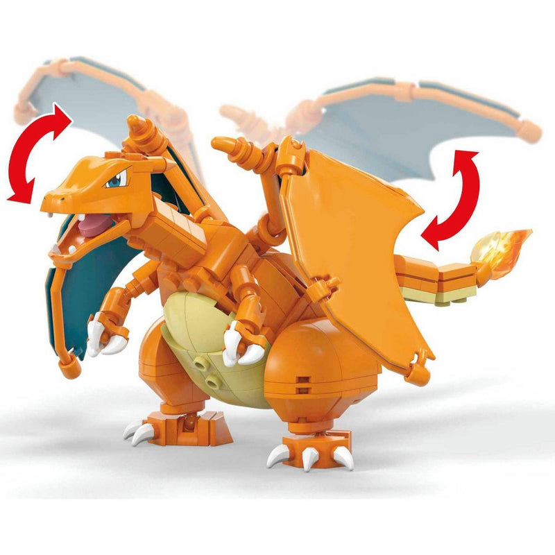 Mega Pokemon Charizard Building Set - 222pcs