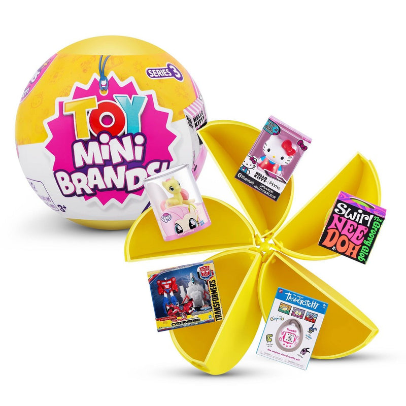 Mini Brands Series 3 Capsule 4pk - Black Friday Exclusive