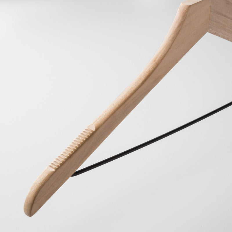 4pk Wood Suit Hangers Natural - Brightroom