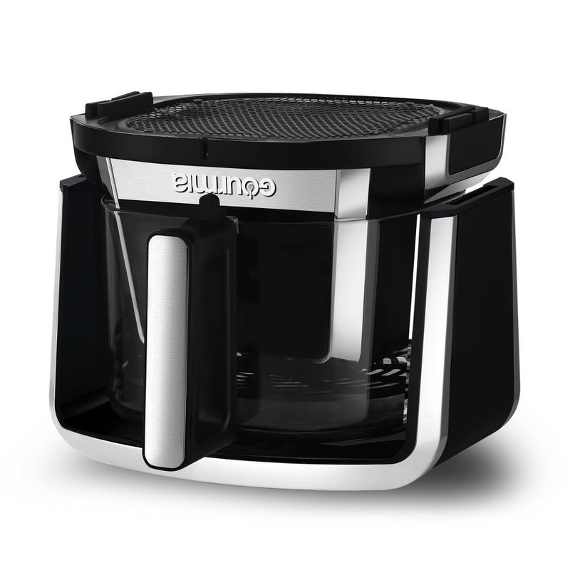 Gourmia 7-Qt. Fry 'N Fold Digital Air Fryer with 12 Presets & Guided Cooking Black