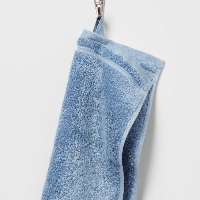 Total Fresh Antimicrobial Washcloth Blue - Threshold