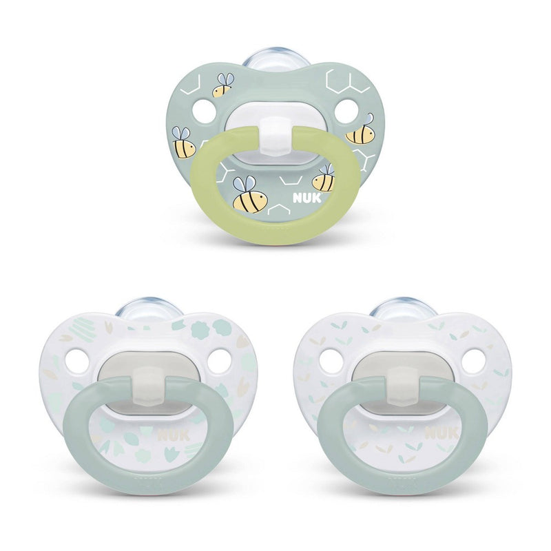 NUK Classic Pacifier Value Pack 0-6m - 3ct