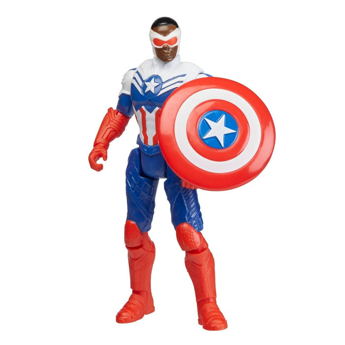 Marvel Mech Strike Mechasaurs Captain America and Redwing Action Figure Set - 2pk