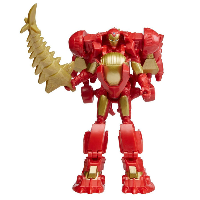 Marvel Mech Strike Mechasaurs Iron Man and Iron Stomper Action Figure Set - 2pk