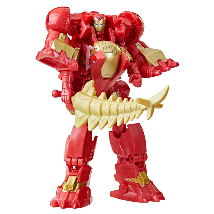 Marvel Mech Strike Mechasaurs Iron Man and Iron Stomper Action Figure Set - 2pk