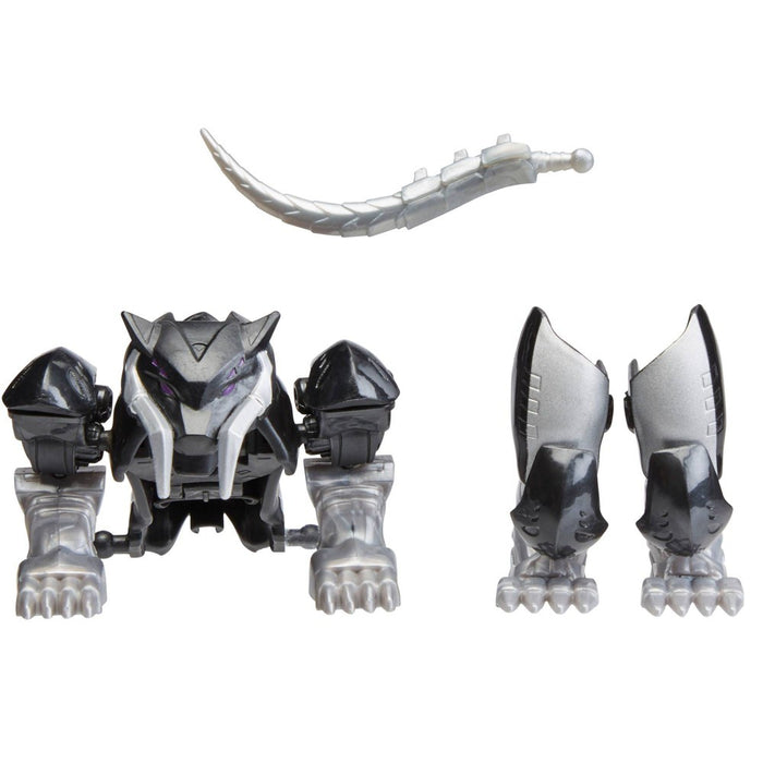 Marvel Mech Strike Mechasaurs Black Panther and Sabre Claw Action Figure Set