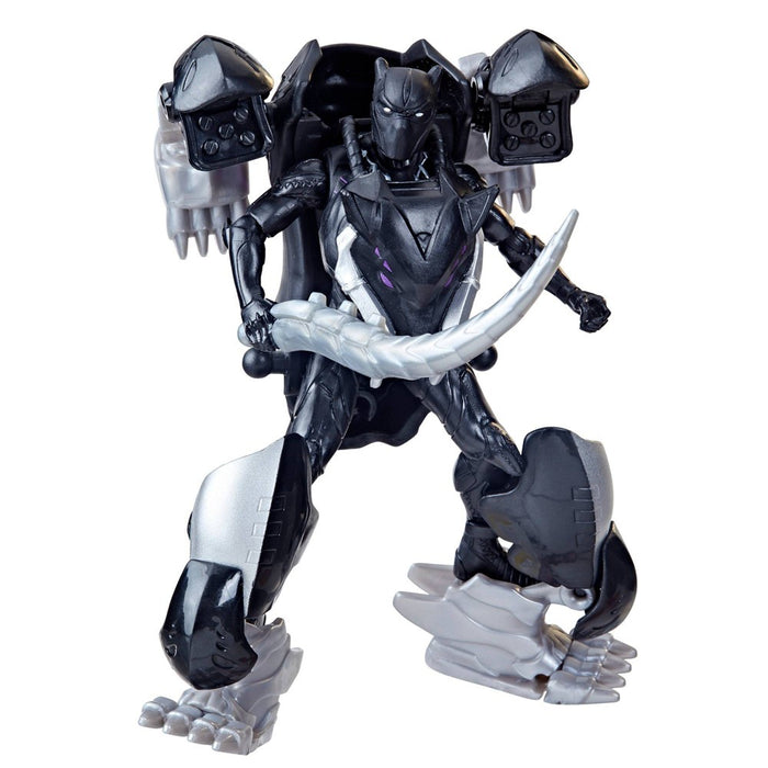 Marvel Mech Strike Mechasaurs Black Panther and Sabre Claw Action Figure Set