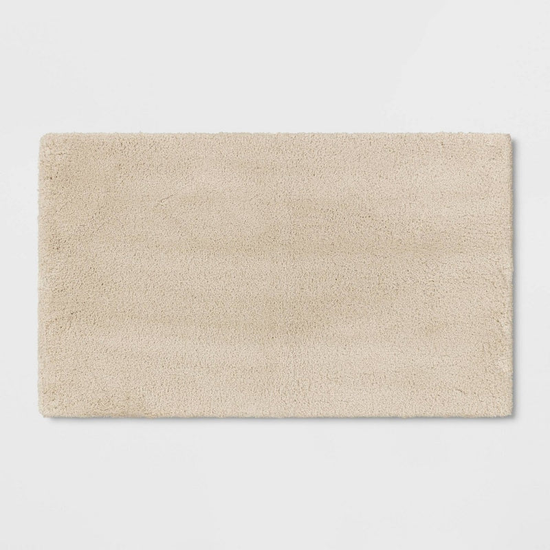 24"x40" Bath Rug Light Taupe - Threshold Signature