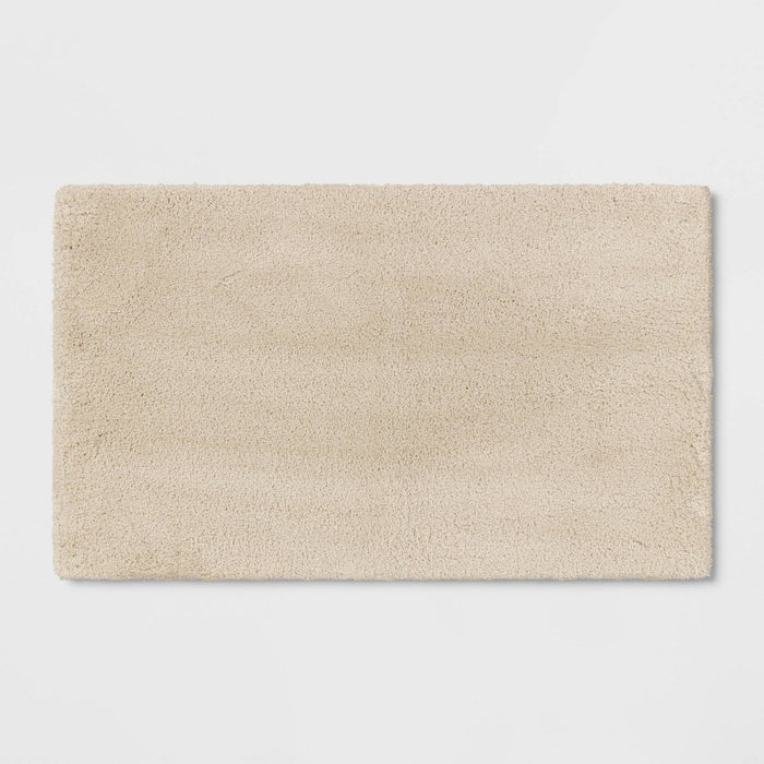 24"x40" Bath Rug Light Taupe - Threshold Signature