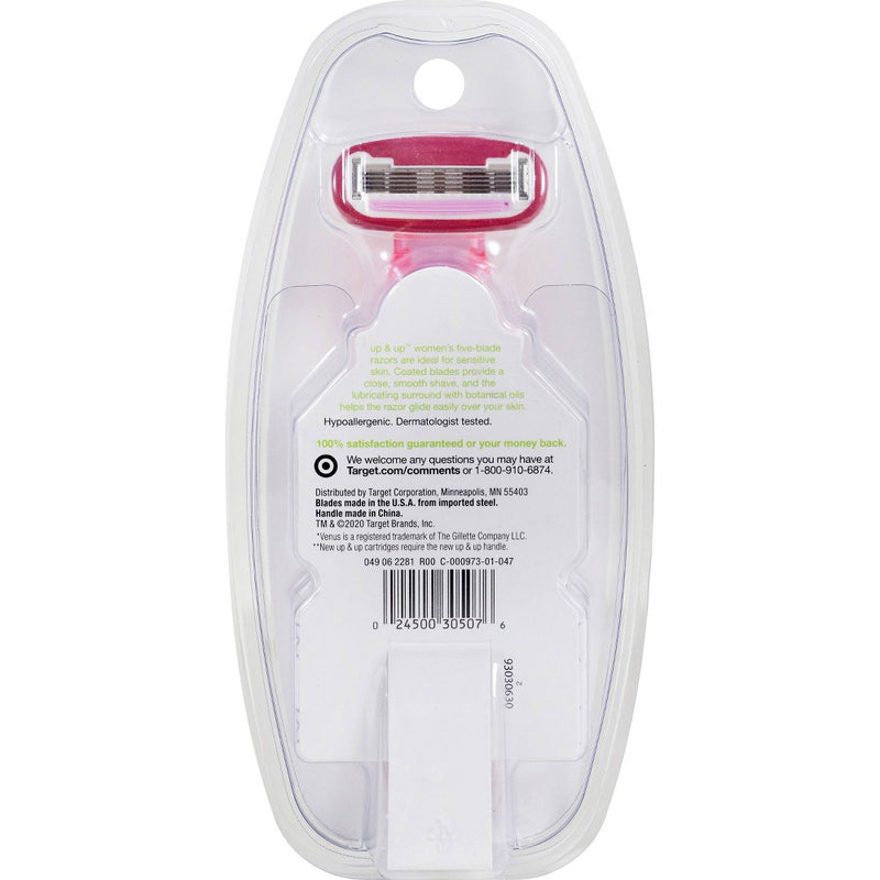 Women's Five Blade FITS System Razor - up & up