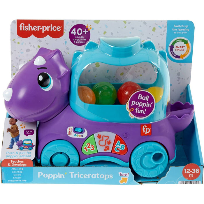 Fisher-Price Poppin Triceratops