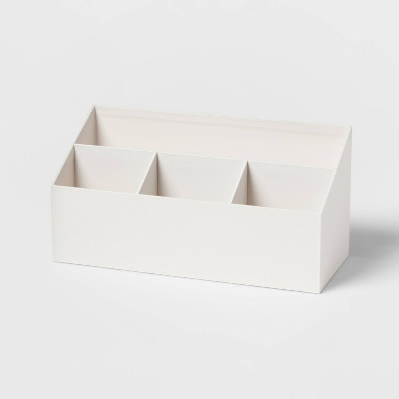 Canvas Desk Tool Holder/Organizer Cream - Brightroom