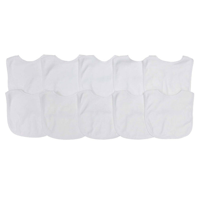 Neat Solutions 10pk White Bib Set
