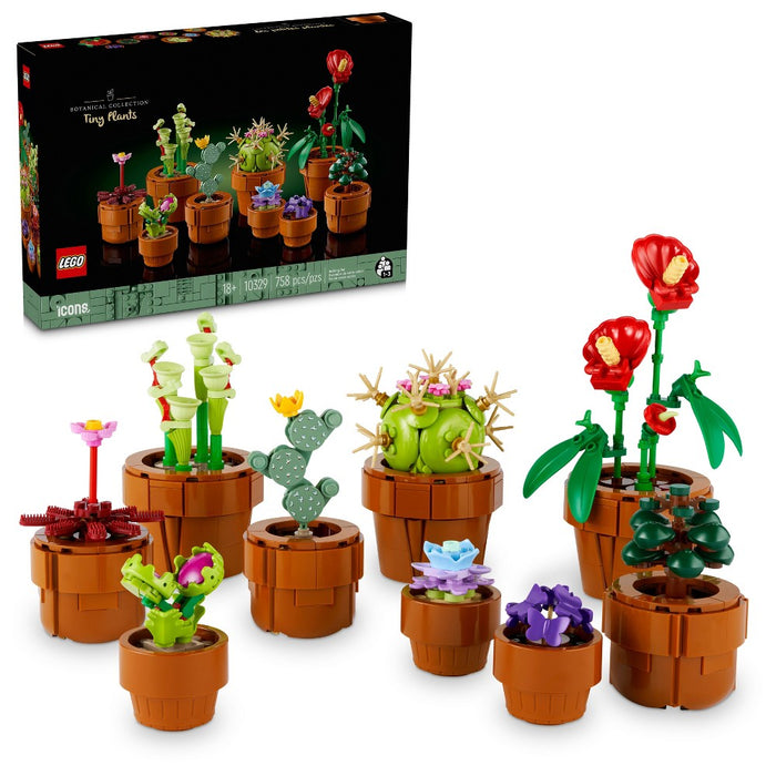 LEGO Icons Tiny Plants Build and Display Set for Adults 10329 SEE DETAILS