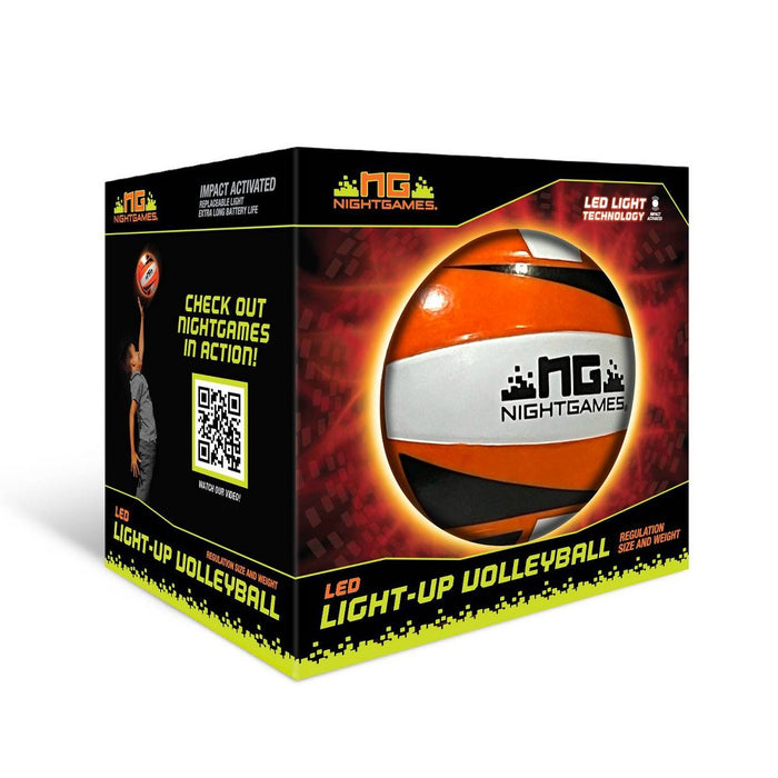 Night Games Volleyball - Orange