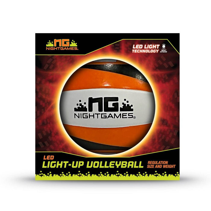 Night Games Volleyball - Orange