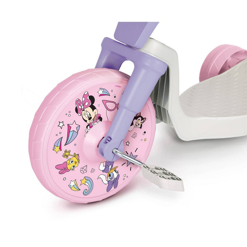 Minnie Mouse 10" Fly Wheel Kids' Tricycle with Electronic Sound - Pink/Purple
