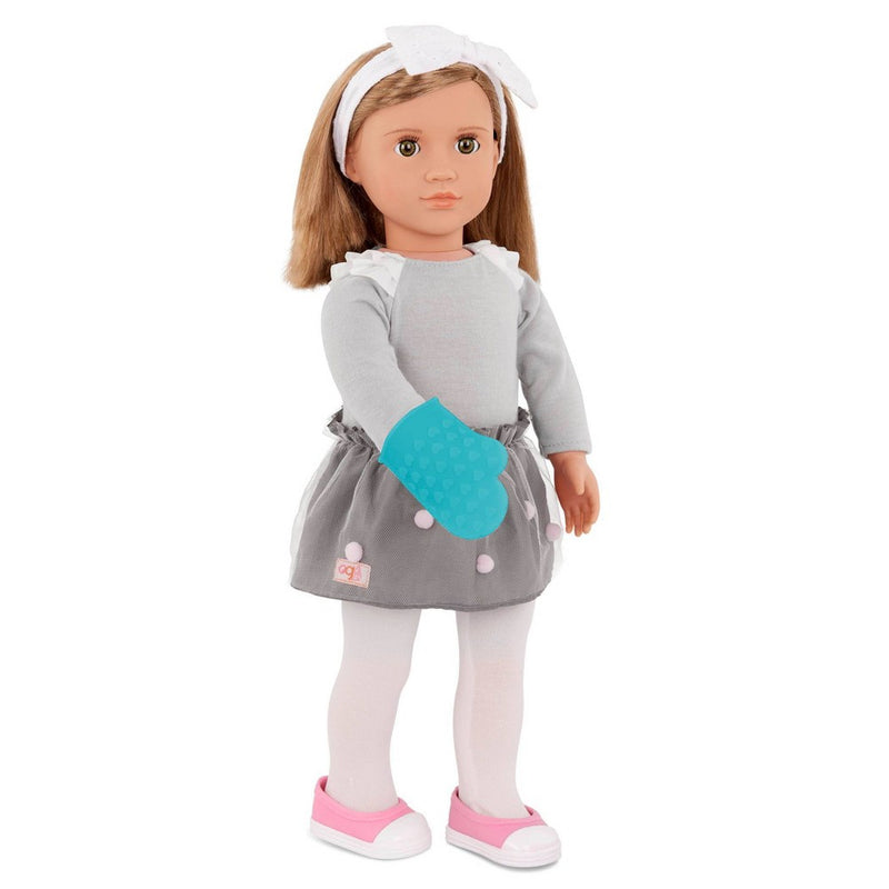 Our Generation Light-Pink Gourmet Kitchen & Play Food Accessory Set for 18" Dolls