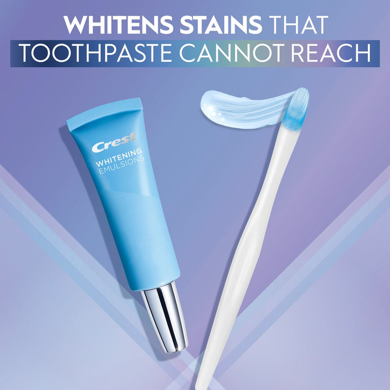 Crest 3DWhite Daily Whitening Serum Advanced Enamel White Teeth Whitening Treatment 0.63 oz (18g)