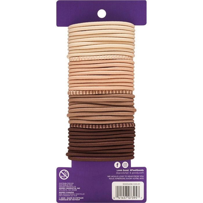 Goody Ouchless Elastic Hair Ties - 4mm - 37ct