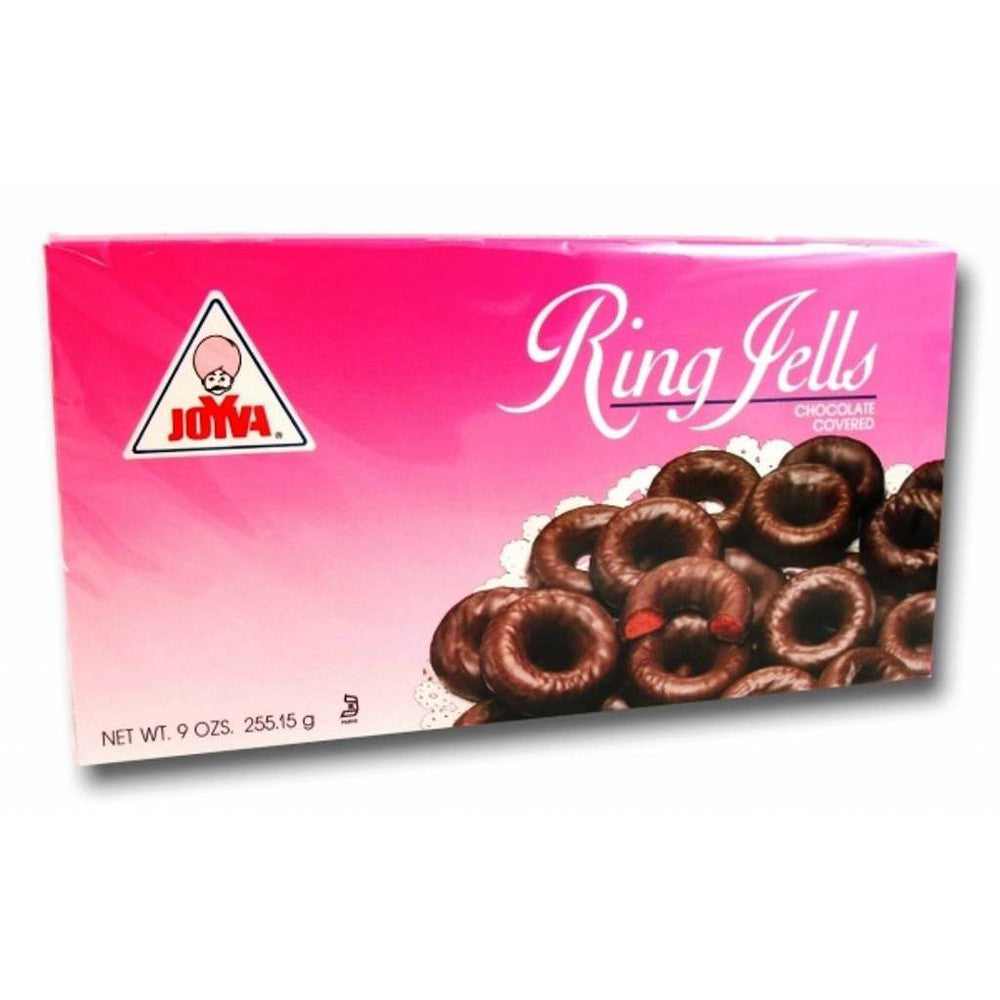 Joyva Chocolate Covered Raspberry Ring Jells - 9oz — Total Liquidators