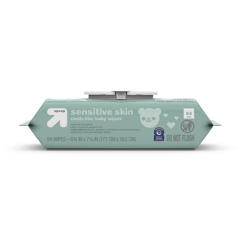 Sensitive Baby Wipes - 192ct - up & up 3PK