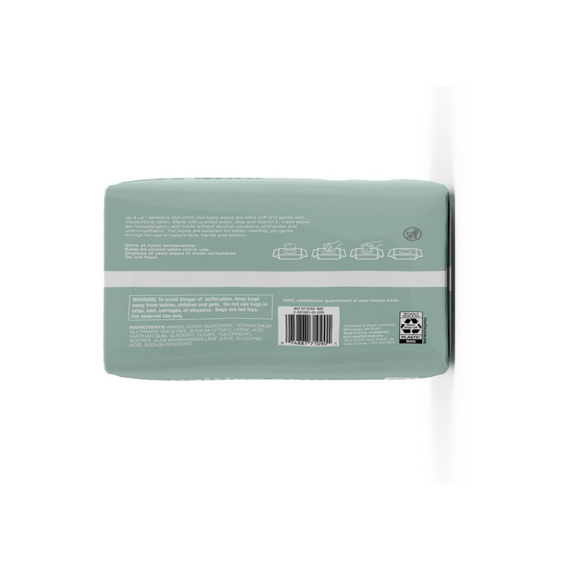 Sensitive Baby Wipes - 192ct - up & up 3PK