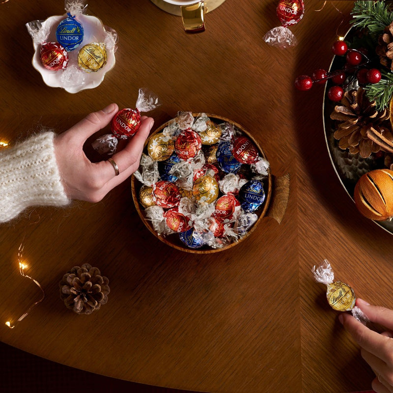 Lindt Lindor Assorted Chocolate Candy Truffles - 6 oz.