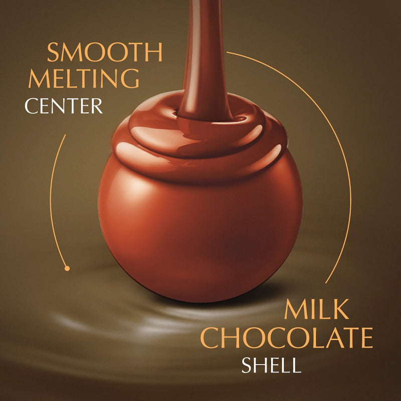 Lindt Lindor Assorted Chocolate Candy Truffles - 6 oz.