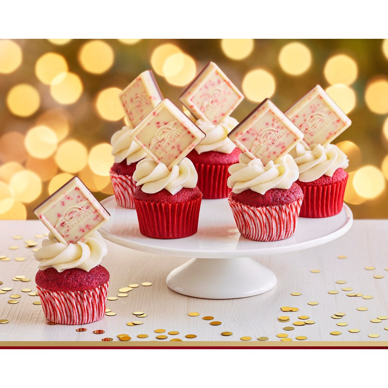 Ghirardelli Holiday Dark Chocolate Peppermint Bark Chocolate Squares - 5.26oz
