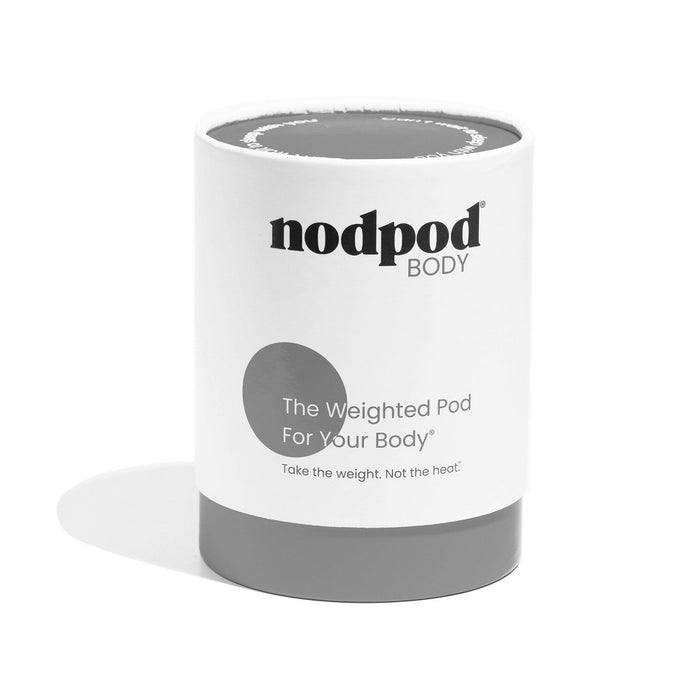nodpod Weighted Pod For Your Body Microplush Compact Weighted Blanket - Elephant Gray
