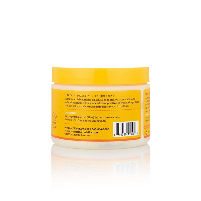 Alaffia Whipped Shea Butter & Coconut Oil Body Lotion - Unscented - 4 fl oz