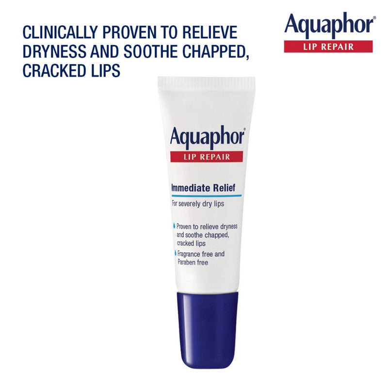 Aquaphor Immediate Relief Lip Repair Balm - 0.35 fl oz