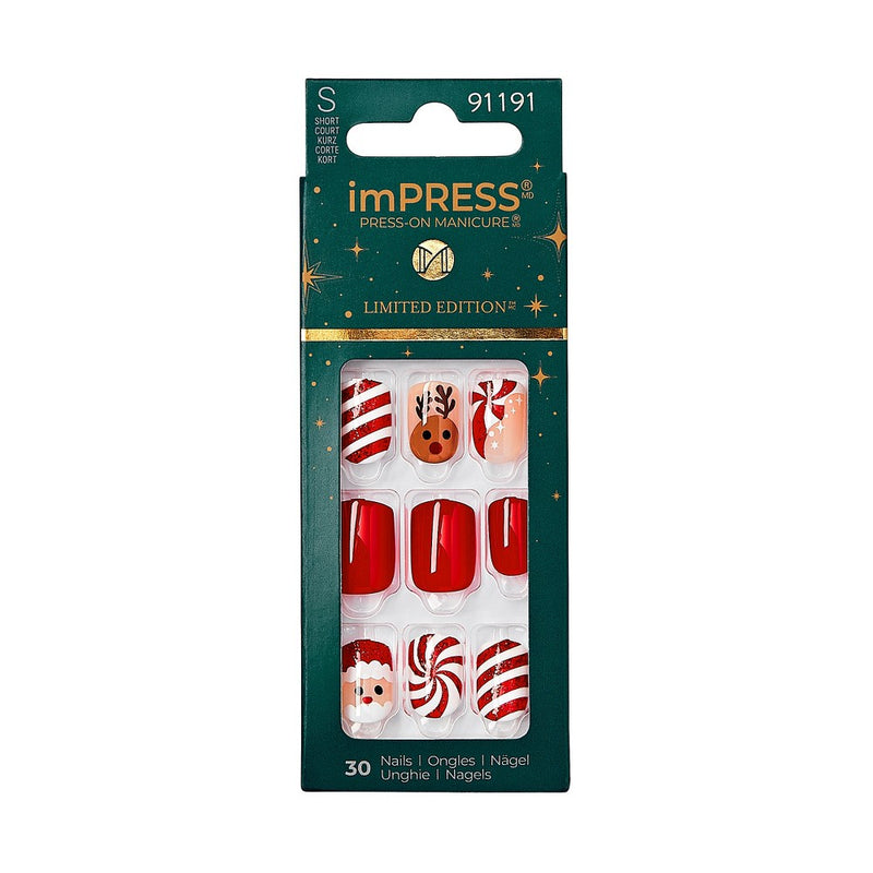 KISS Products imPRESS Fake Nails - Adorabell - 33ct