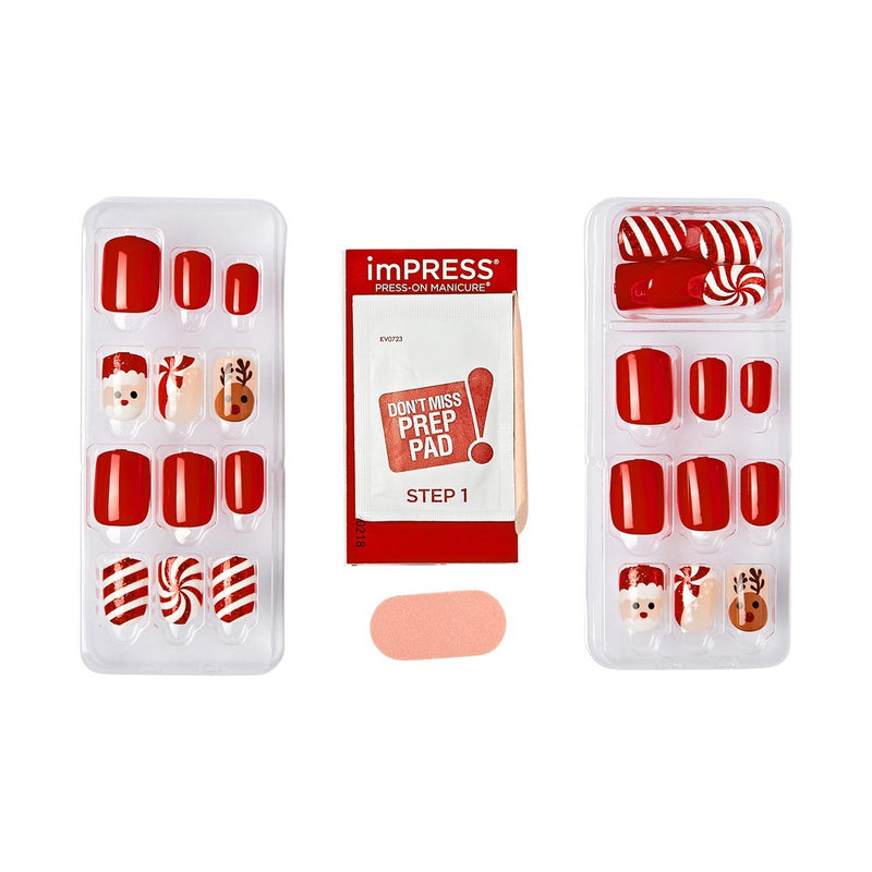 KISS Products imPRESS Fake Nails - Adorabell - 33ct