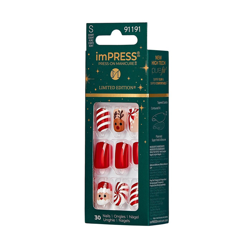 KISS Products imPRESS Fake Nails - Adorabell - 33ct