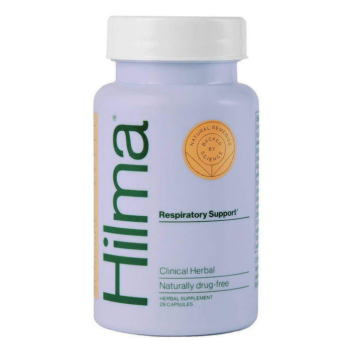 Hilma Respiratory Support Natural Decongestant Vegan Capsules - 28ct