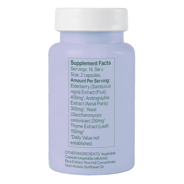 Hilma Respiratory Support Natural Decongestant Vegan Capsules - 28ct