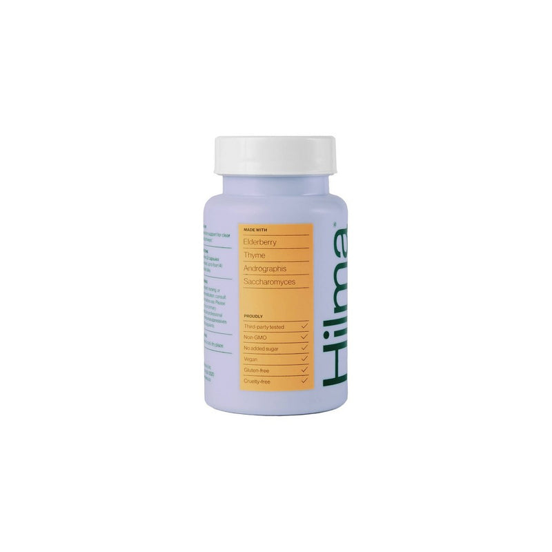 Hilma Respiratory Support Natural Decongestant Vegan Capsules - 28ct