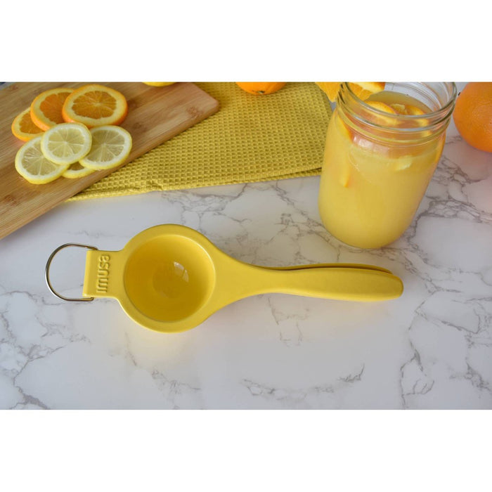 IMUSA Yellow Painted Lemon Squeezer