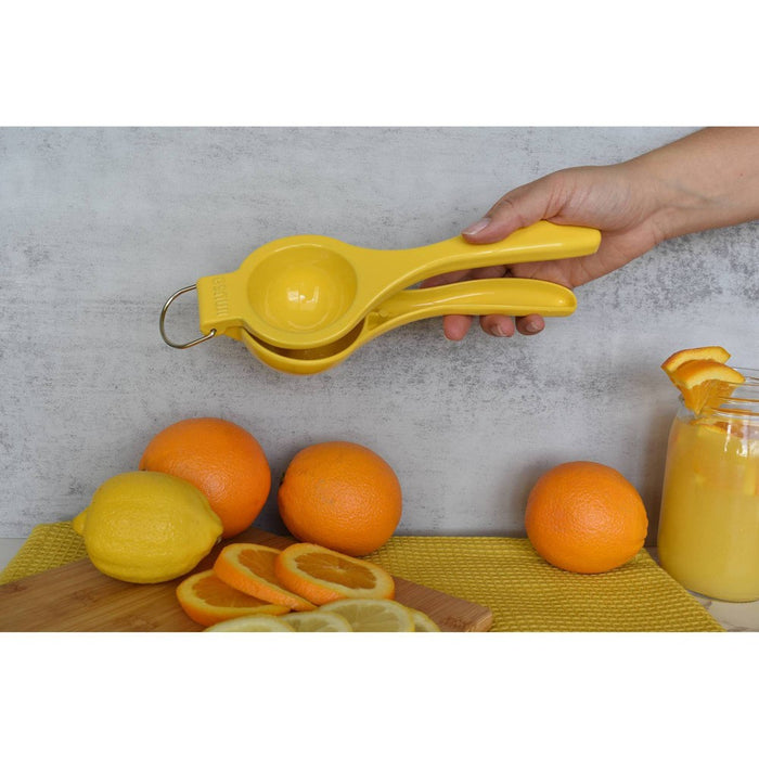 IMUSA Yellow Painted Lemon Squeezer