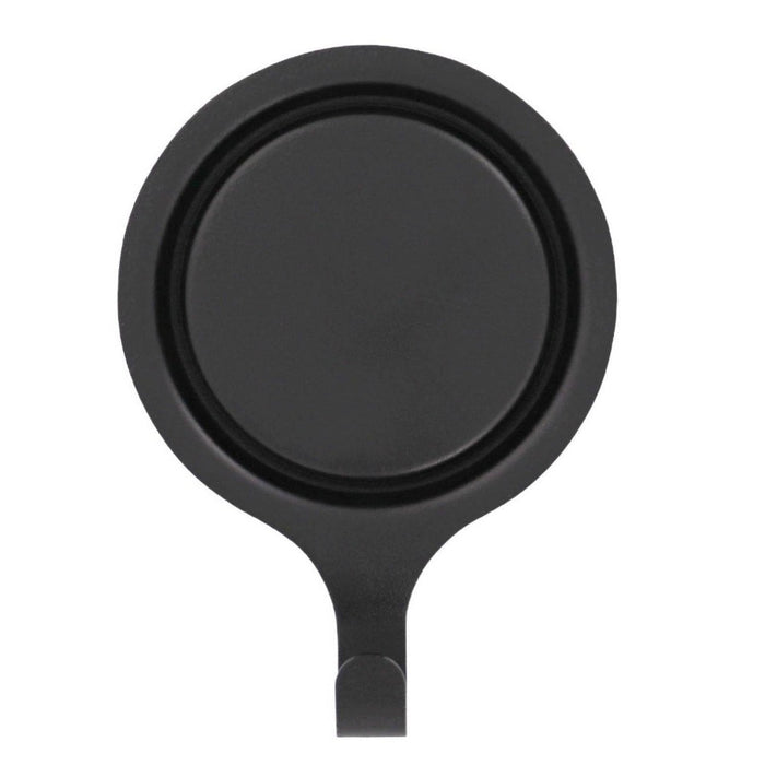 Haute Decor 4.7" Attract Magnetic Christmas Wreath Hanger Matte Black