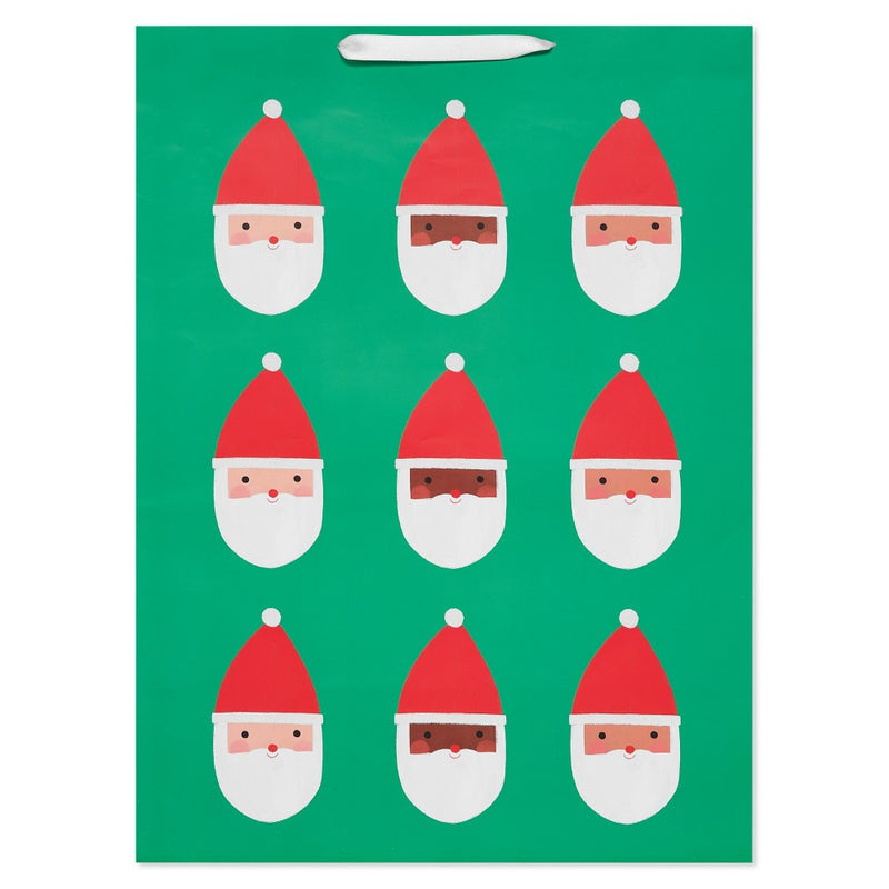 20" Multiple Santa Jumbo Christmas Gift Bag