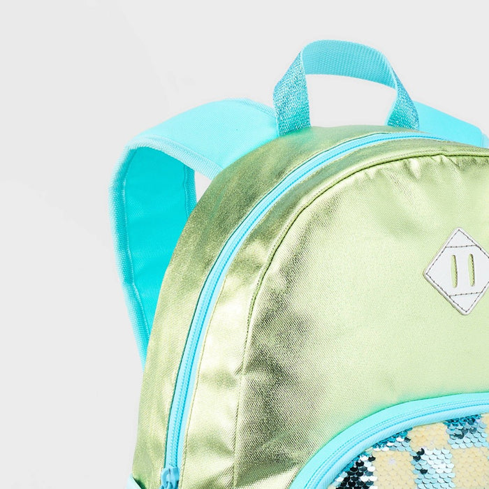 Kids' 16.5" Backpack Sequin Checkered - Cat & Jack