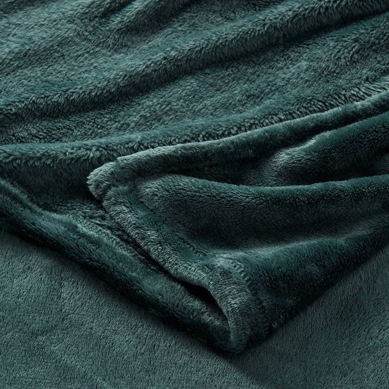 Full/Queen Microplush Bed Blanket Pine - Threshold