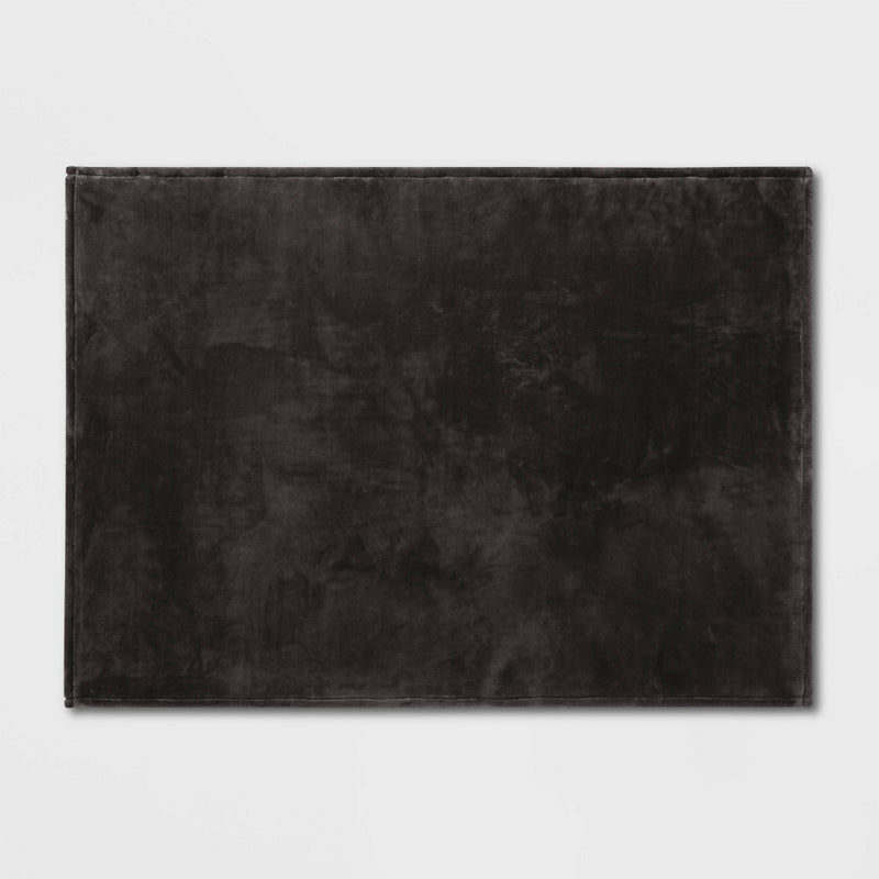 Oversized Primalush Throw Blanket Gray - Threshold