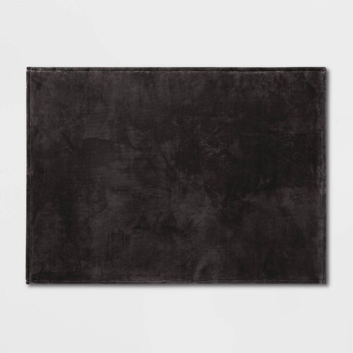 Oversized Primalush Throw Blanket Gray - Threshold