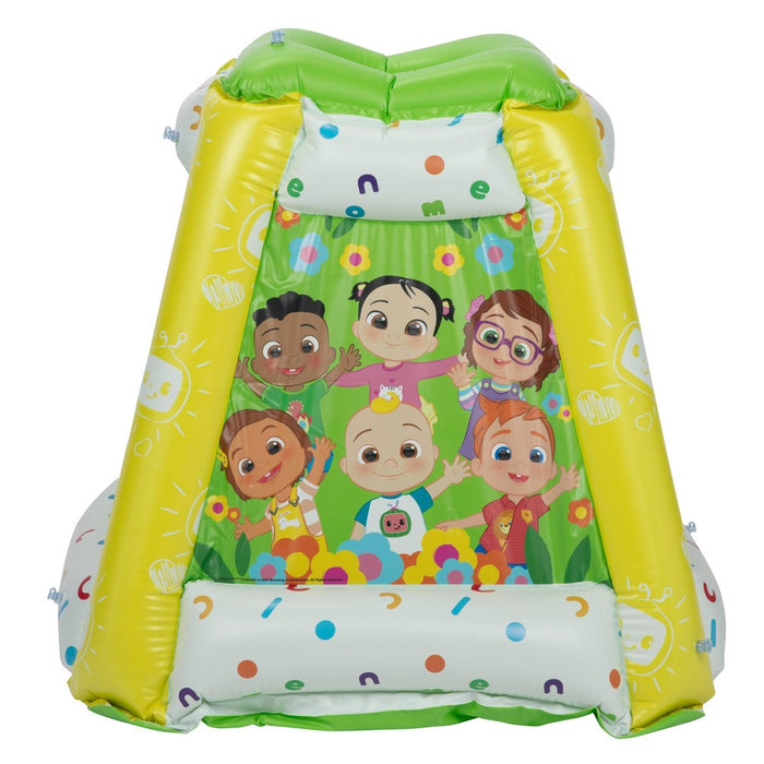 Cocomelon Inflatable Kids Ball Pit Playland with 20 Soft Flex Balls
