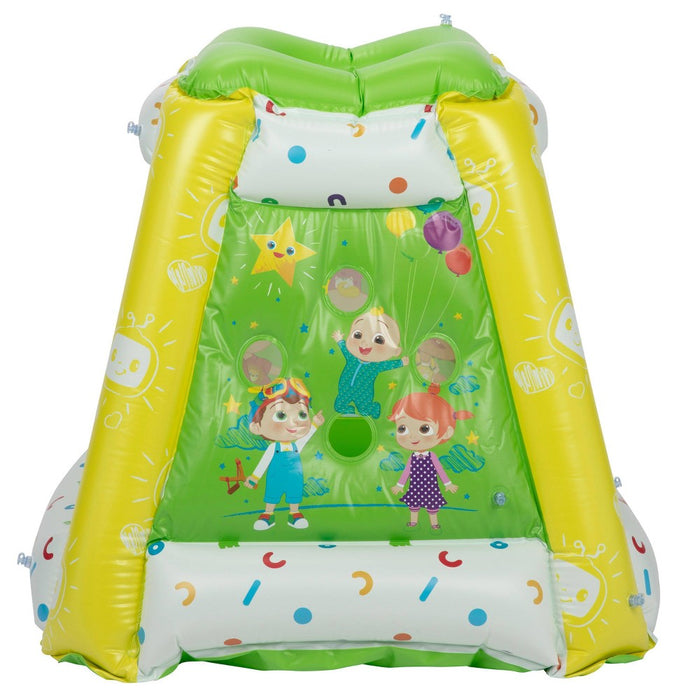 Cocomelon Inflatable Kids Ball Pit Playland with 20 Soft Flex Balls